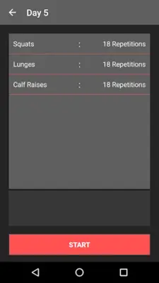 30 Day Legs Workout Challenge android App screenshot 3