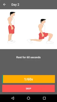 30 Day Legs Workout Challenge android App screenshot 8